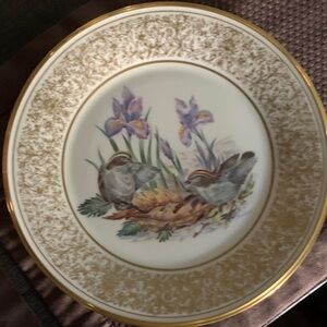 Lenox dinner plate “BOEHM BIRDS”